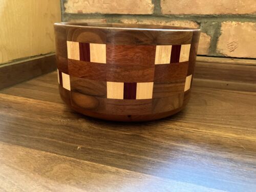 2 Segmented BOWL Blanks Walnut Green POPLAR Hickory CHERRY Cedar *FREE SHIPPING - Picture 8 of 9