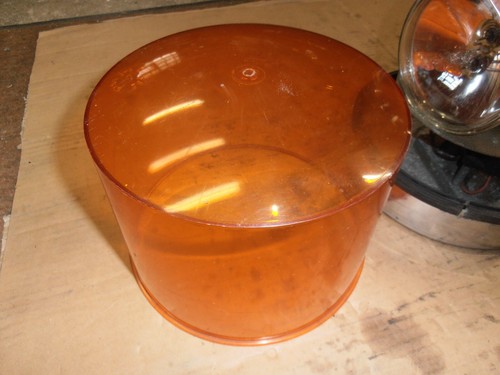 Vintage Grote 7622 Yellow Two Sealed Beam Light - Foto 3 di 16