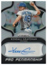2019 Panini Prizm Pro Penmanship Silver Refractors Auto Pick Any