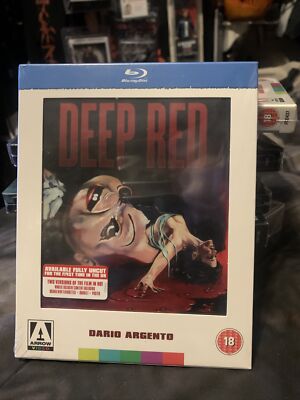 Deep Red: Profondo Rosso (Blu-Ray)(1975) Limited UK Arrow Region Free OOP Sealed