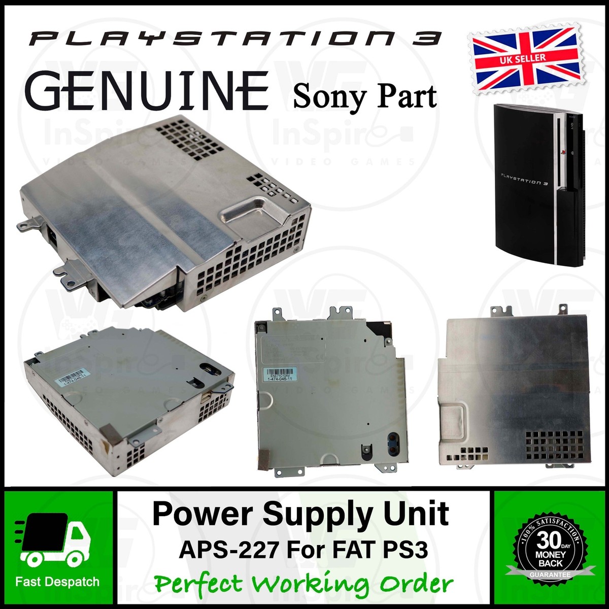 Genuine Replacement Parts for Sony Playstation PS3 Consoles | You