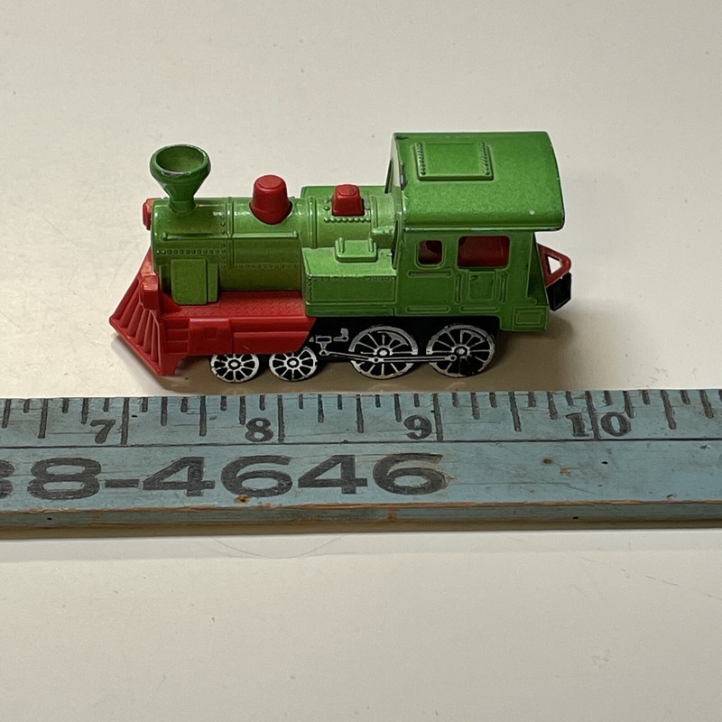 Majorette Green Red Western Train No 278 Vintage Toy Vehicle Made In France