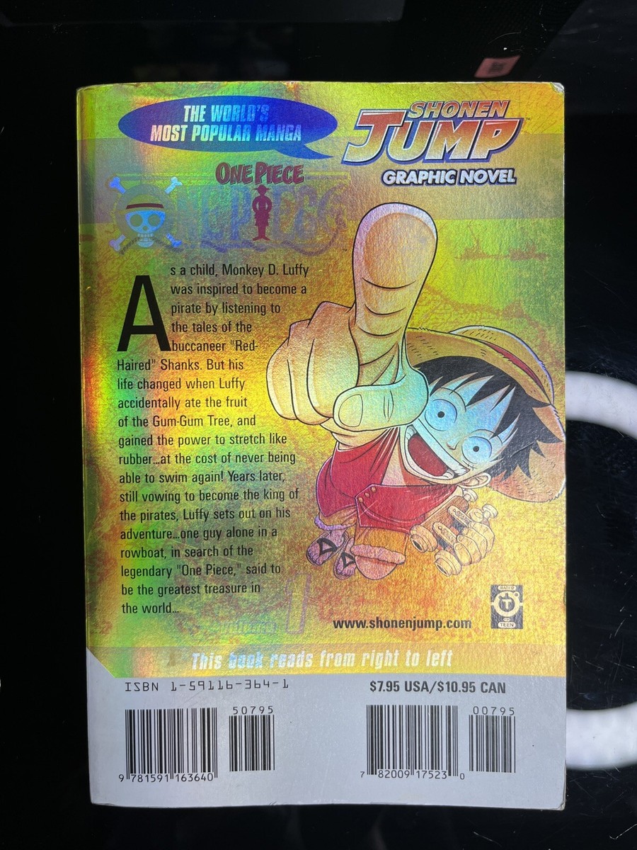 少年漫画 ONEPIECE Limited Edition Gold Foil #1 One Piece CBCS Volume 1 Gold Foil Limited Edition 4668/5000