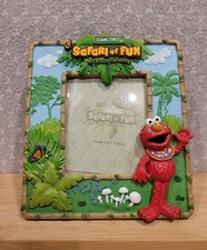 2010 Busch Gardens Sesame Street Safari of Fun Elmo Mini Picture Frame 2.5" X 3"
