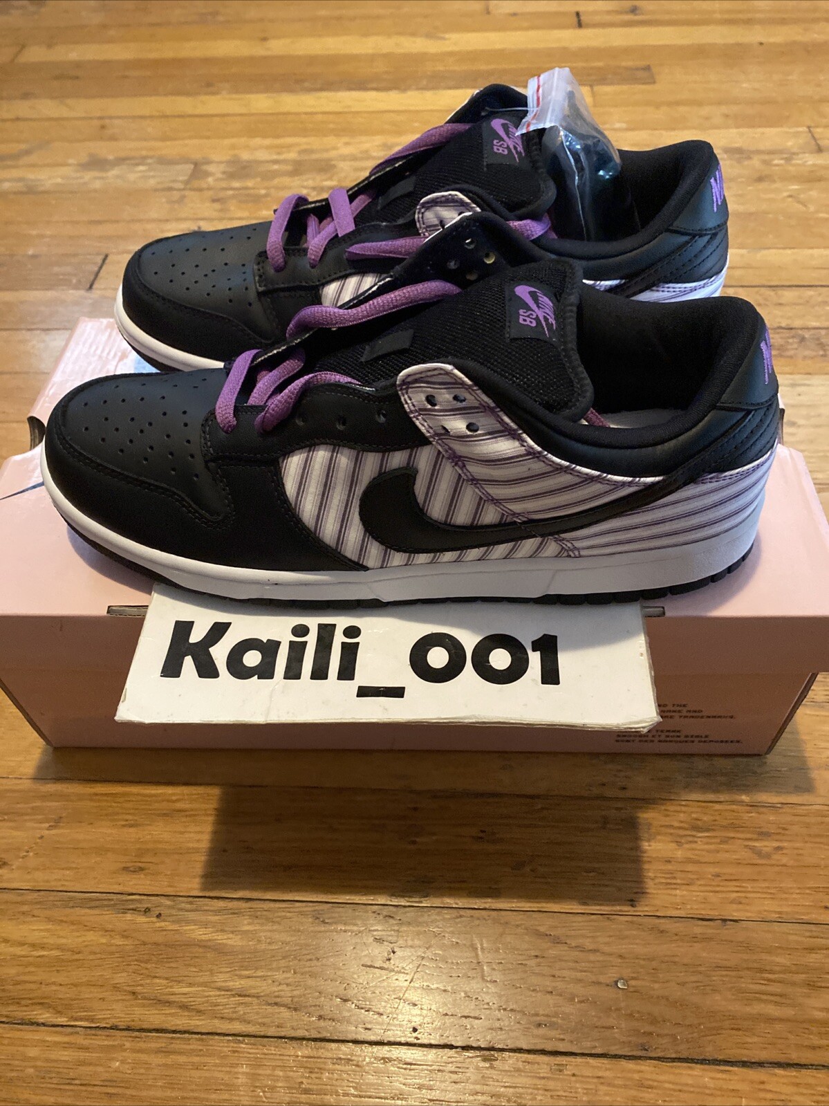 Nike Dunk Low Pro SB Purple Avenger Size 11.5 304292-101 BC