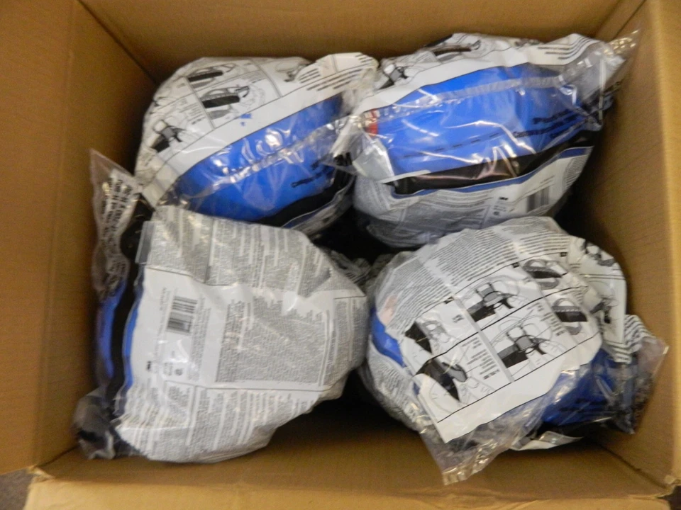 3M лот из 20 КАСКА С UVICATOR ВЕНТИЛИРУЕМЫЙ СИНИЙ 4-ТОЧЕЧНЫЙ ХРАПОВИК ПОДВЕСКА - Изображение 3 из 3