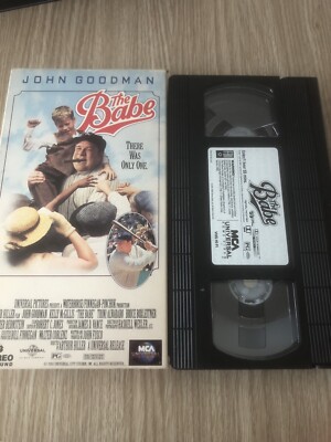 CASSETTE VIDÉO VHS THE BABE JOHN GOODMAN BASEBALL US RARE