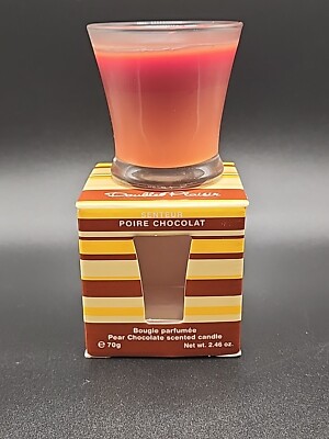 Yves Rocher Pear Chocolate Limited Edition Scented Candle 2.46 oz