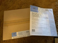 BOX of 10 SETS of 8 - Tabbed Sheet Protectors 11" X 8 1/2 TOP LOAD Clear Sparco