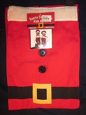 Child Apron Santa Claus Adjustable 100 Cotton Christmas  NEW with TAG