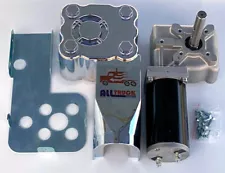 ATP90 2 HP Electric Dump Truck Trailer Flip Tarp Motor 90:1 12VDC with Cover 