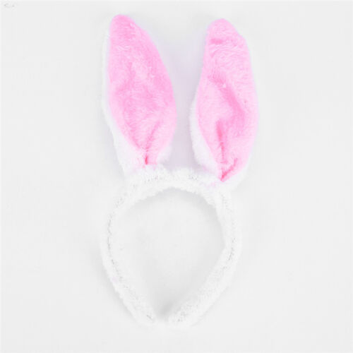 Lovely-Girls-Rabbit-Bunny-Ears-Headband-Tail-Necktie-Birthday-Party-CostumeProp