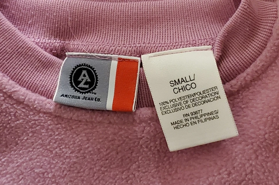 Vintage Arizona Jean Company Girls Fleece Crewneck Sweatshirt Size Small 4T-6T - Image 4 of 4