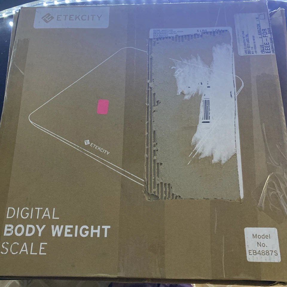 Báscula de peso corporal digital Etekcity Foto 4 de 4