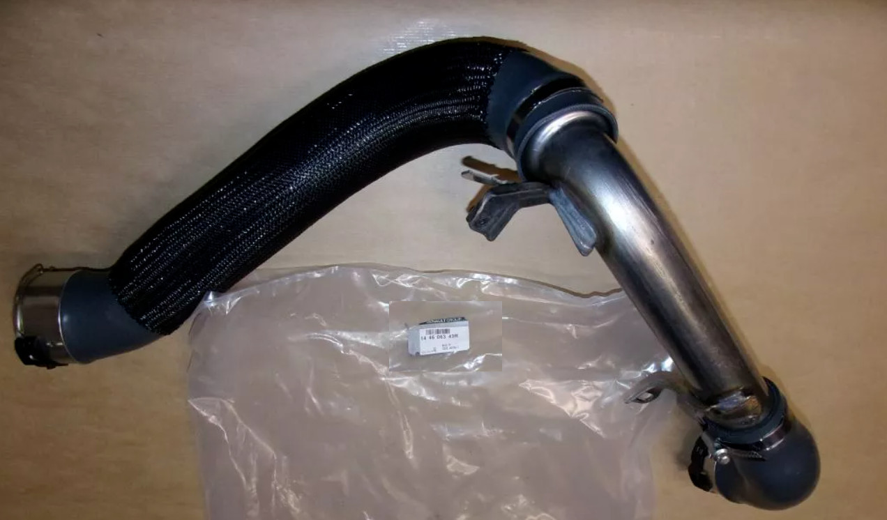 Durite turbo intercooler d'origine 144606343R pour une performance moteur Renault préservée