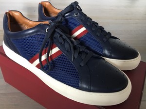 bally sneakers blue