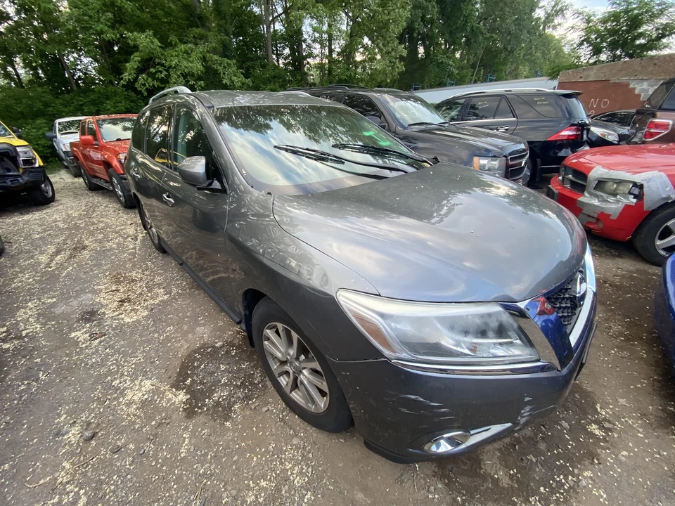 Used Front Center Interior Rear View Mirror fits: 2015 Nissan Pathfinder Front C Foto 4 de 4