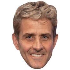 Joey McIntyre Smile Celebrity Mask, Flat Card Face