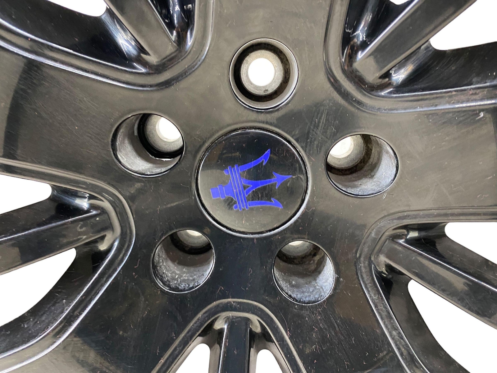 2017-2024 MASERATI LEVANTE (B) 21x9' ET 40.5 FRONT WHEEL RIM BLACK *CURB RASH*