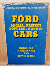 Ford Cars Motor Car Maintenance/Repair Series From 1934 Anglia Prefect  Popular