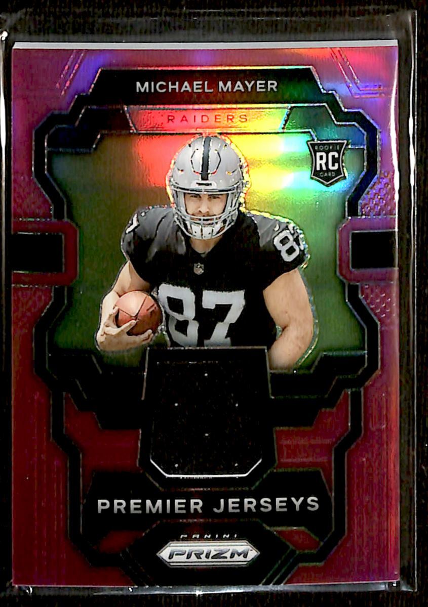 2023 Prizm Premier Jerseys Pink Rookie Michael Mayer #PJ-MM JW1