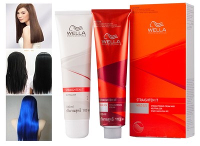 Original Wella Mild Hair Straightener Permanent Hair Straightening