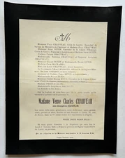 CHARLES CHAUVEAU Guerlin SHARE Outin Mallard EVEN Mauduit LAVAL 1929