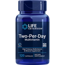 Life Extension Two-Per-Day Multivitamin & Minerals 120 Capsules