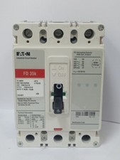 Eaton / Industrial Circuit Breaker / FD3015LH12 /15 AMPS, 600 VAC, 3 Poles, 40 C