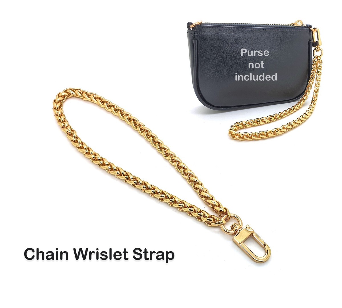pochette accessoires chain strap
