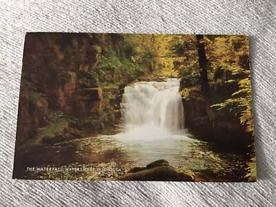 The Waterfall, Watersmeet, Lynmouth, Devon, 1974 Posted Postcard
