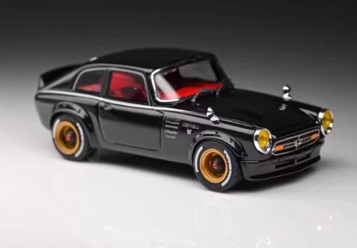 YTM 1:64 Honda S800 Daniel Wu Black Spoon Resin Auto Modell Konvolut Ornamente - Bild 2 von 4