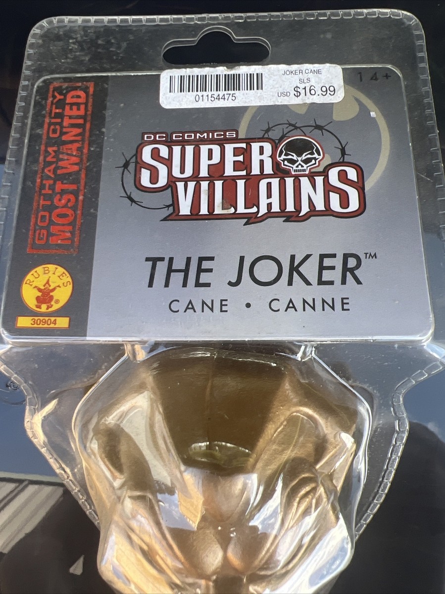 DC Comics Super Villains The Joker Cane Plastic Topper ONLY For