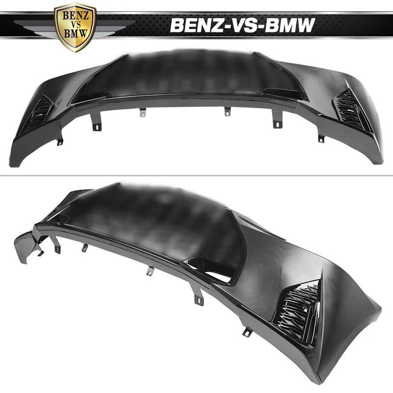 Se adapta a 06-13 Lexus IS250 IS350 actualización a 2021 IS F estilo deportivo cubierta de parachoques delantero Foto 4 de 4