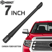 Flexibility 7" OEM Black Carbon Fibre Antenna For 1993-1998 Toyota T100 Series