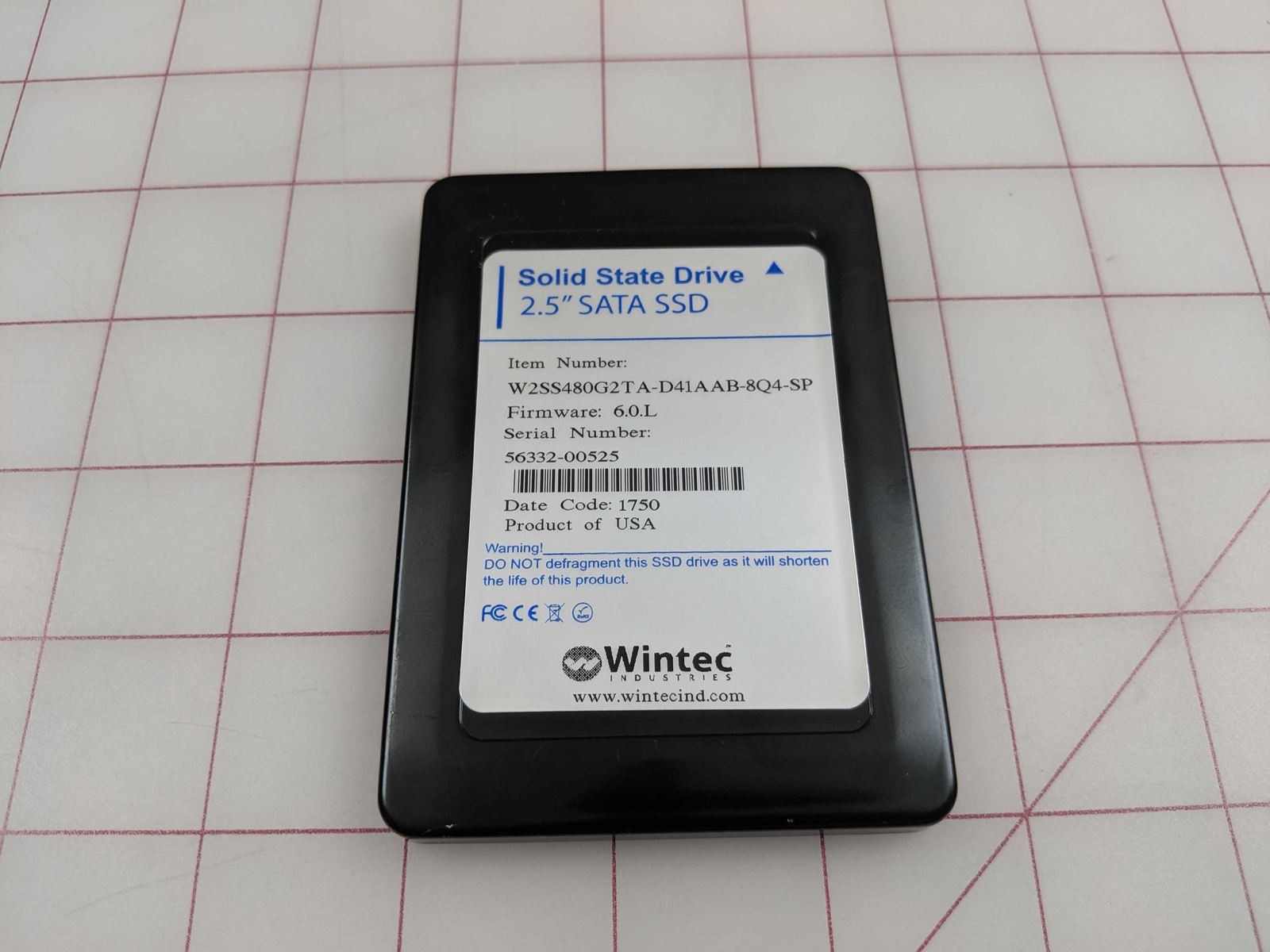 Wintec 480GB 2.5\