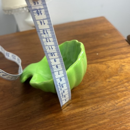 Retro Green Studio Hobbyist ceramic Shell sponge holder soapdish 80’s - Picture 10 of 10