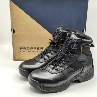 Propper  Series 100 WP  Men s Waterproof Non-Slip 6  Work Boots [Black] 7 & 10.5