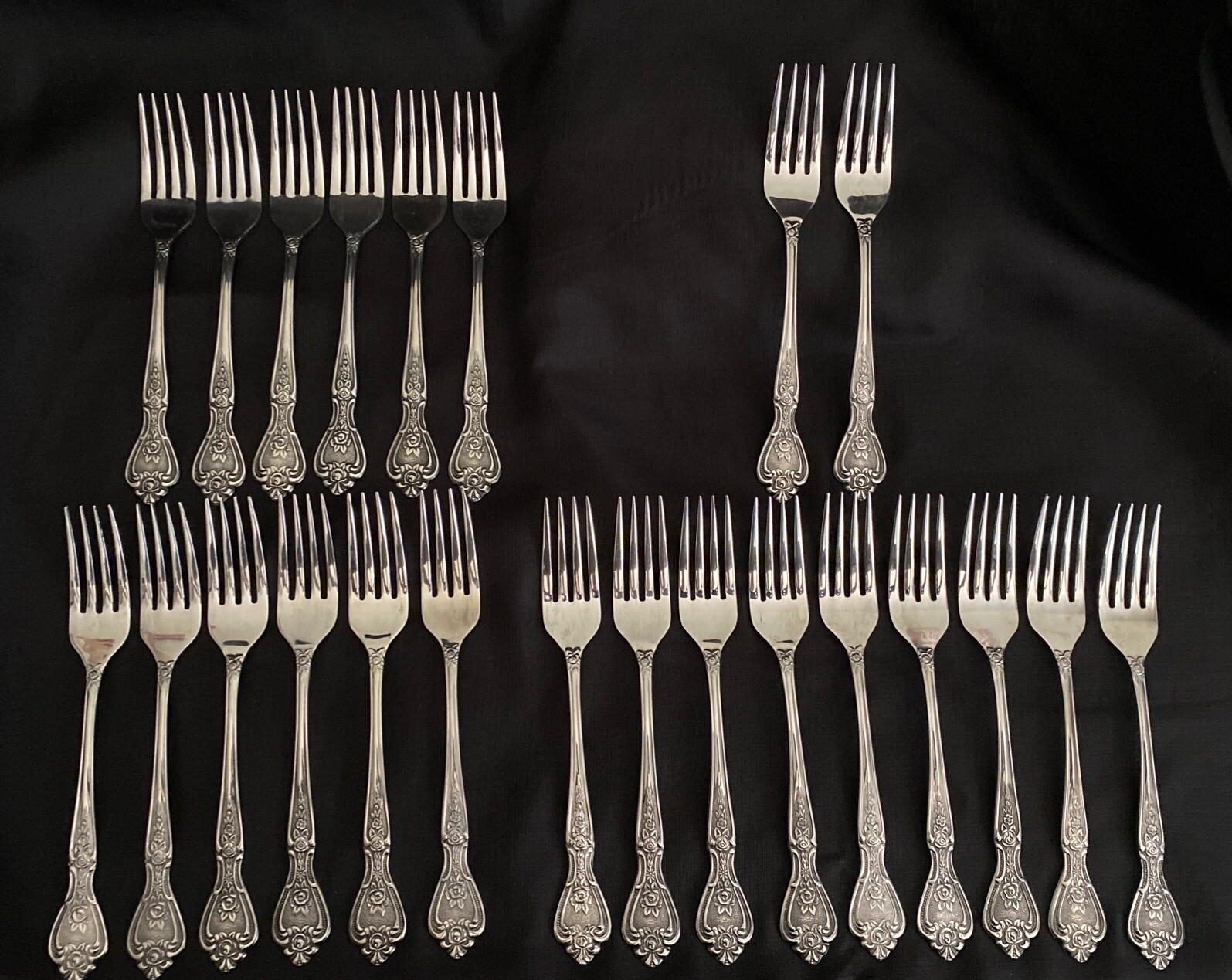 23 Normandy Stainless Japan Dinner Flatware Forks Fork eBay