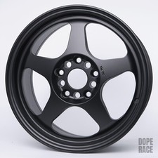 Rota Wheels Slip Stream - 16x7 45mm 5x114.3 73 Hub Satin Black