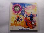 MICKEY MOUSE SORCERER'S APPRENTICE DISNEY TOKYO DISNEYLAND 10TH 999 SILVER COIN