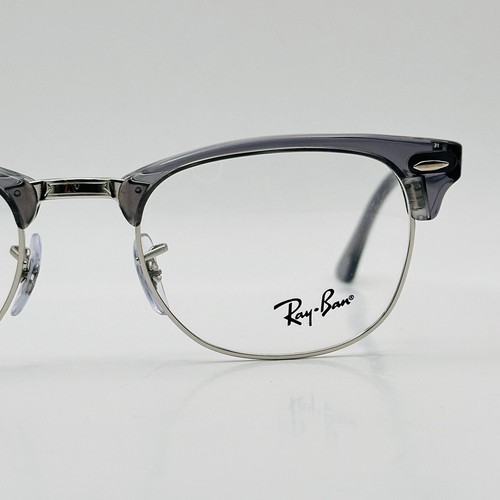 Ray ban eyeglasses Men's Ladies Oval Grey Silver Mod. RB 5154 8162 Clubmaster - Picture 2 of 12