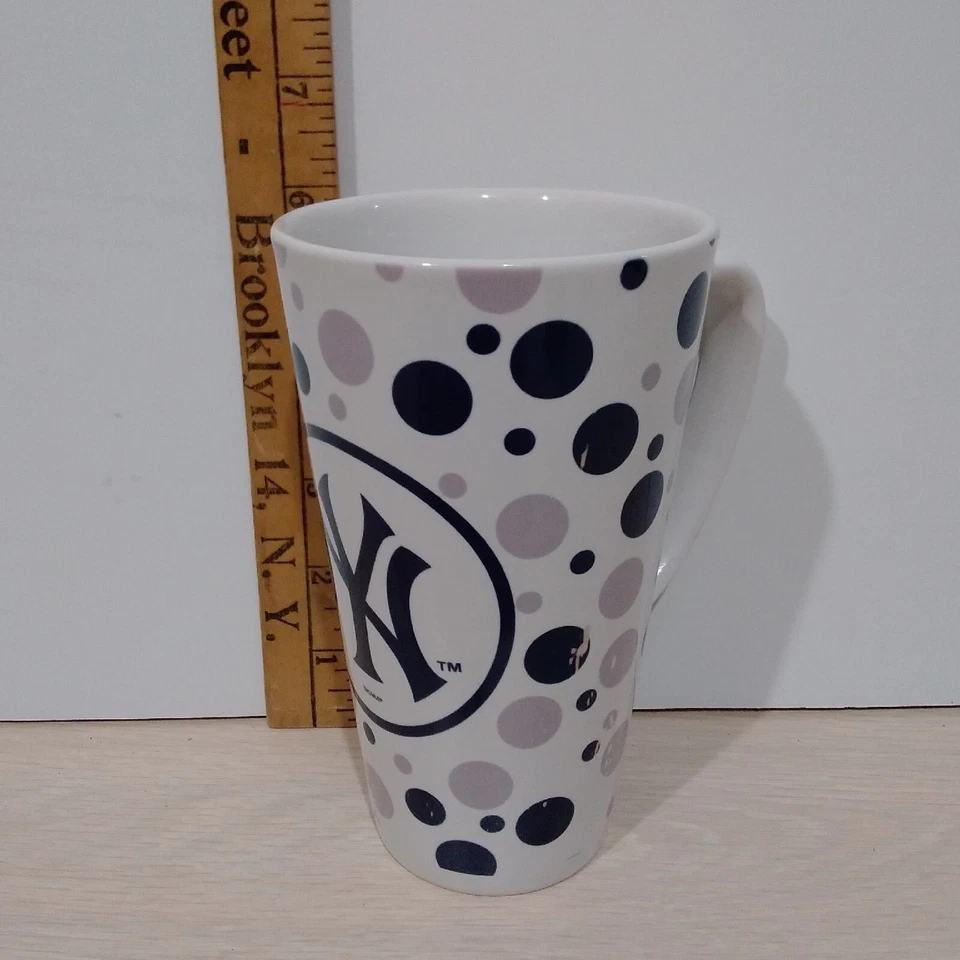 Кружка New York Yankees в горошек 6 дюймов темно-синяя и серая - Изображение 2 из 4