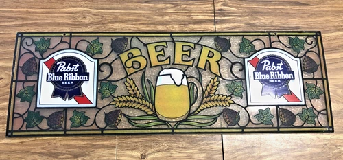 Vintage Pabst Blue Ribbon Beer Sign