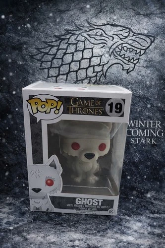 Funko Pop Game of Thrones Ghost #19 Direwolf HBO Vinyl Figure w/Box