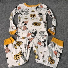 Halloween PEANUTS size 5T Halloween Pajama Set 2-piece SNOOPY/LUCY pumpkins bat