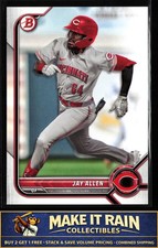 Jay Allen 2022 Bowman Draft #BD-192 Cincinnati Reds Prospect