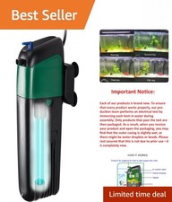 Efficient Green Water Killer Filter - UV Pump for Salt Freshwater Aquariums