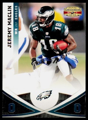2011 Panini Gridiron Gear Jeremy Maclin 73 Silver O's /250 Philadelphia Eagles