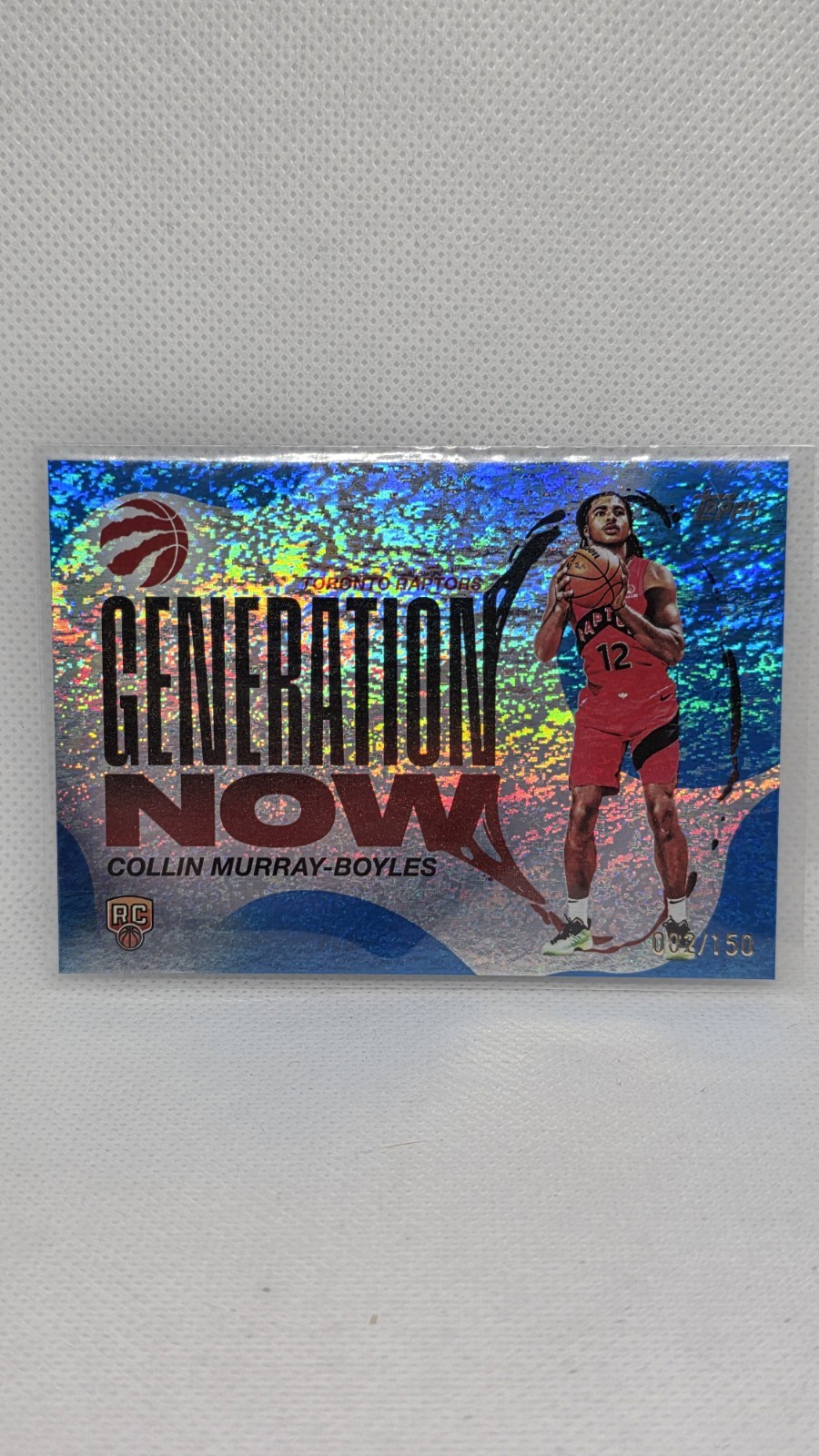 2025 Topps Generation Now Collin Murray-Boyles #GN-9 Blue Holo Foil 2/150